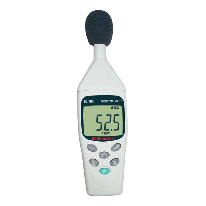 صوت سنج مولتی‌ متریکس مدل SL105 دیجیتالی Multimetrix SL105 Digital Sound Level Meter